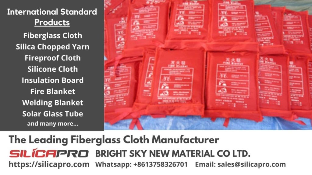 Fiberglass thermal insulation blanket China Manufacturer