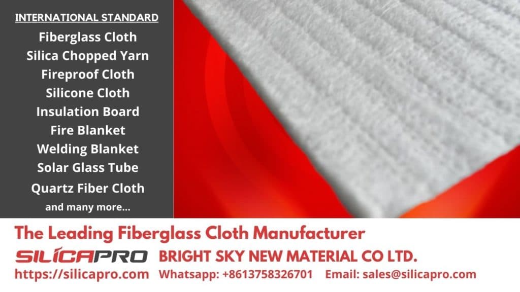 Flame Retardant Twill Woven Glass Fiber Fabric Welding Blanket