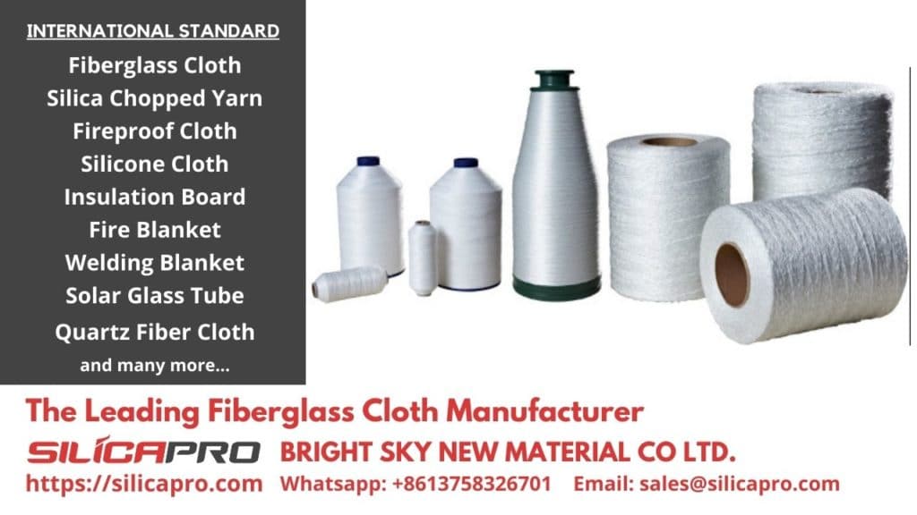 fiberglass glass fiber yarn fabric supplier