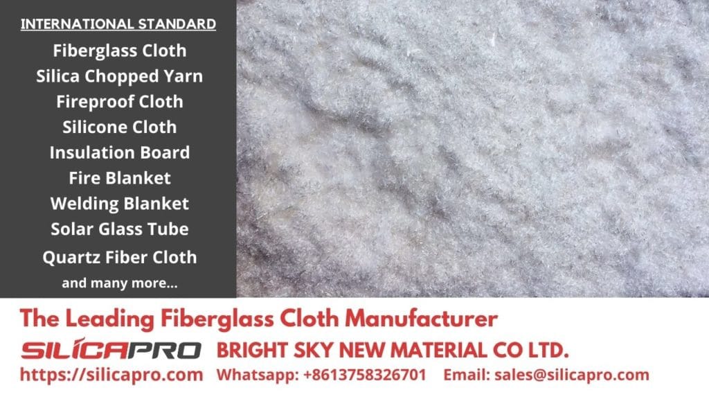 fiberglass silica chopped strands