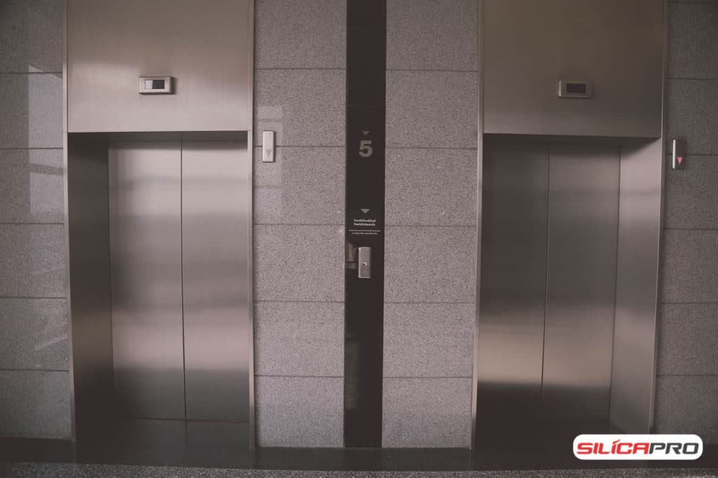 high silicon board in fire-resistant elevator