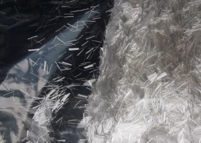 High-purity silica fiber