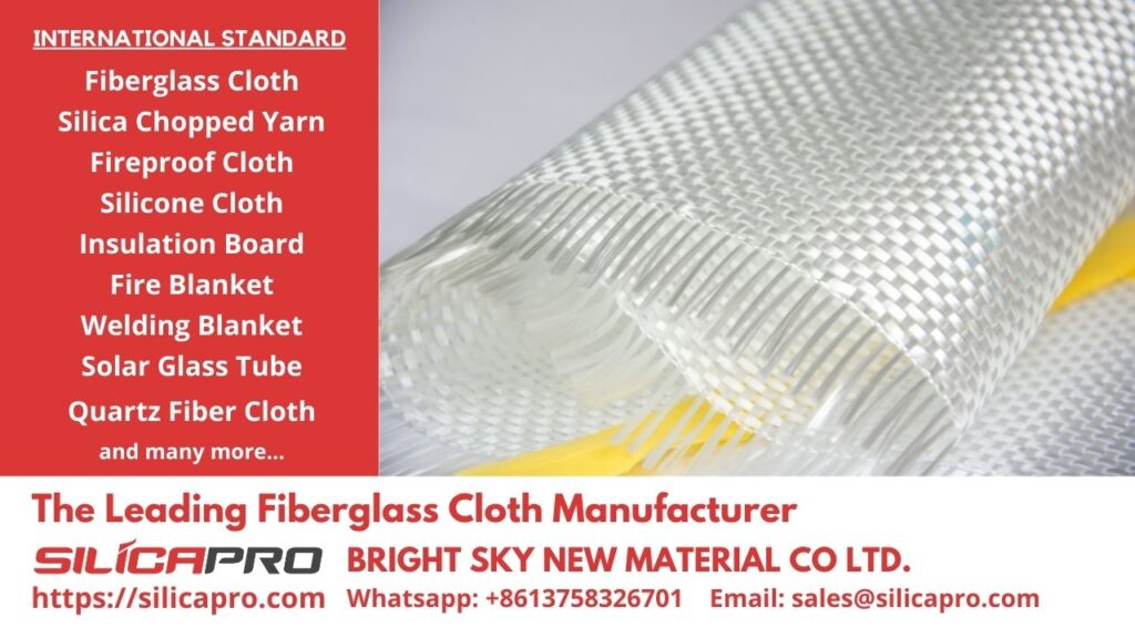 Noncombustible Fiberglass Material for Fireproof and Insulation