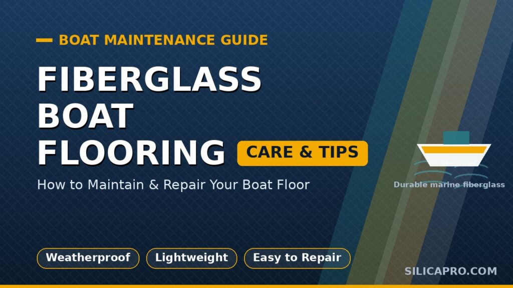 Fiberglass boat flooring maintenance and care guide
